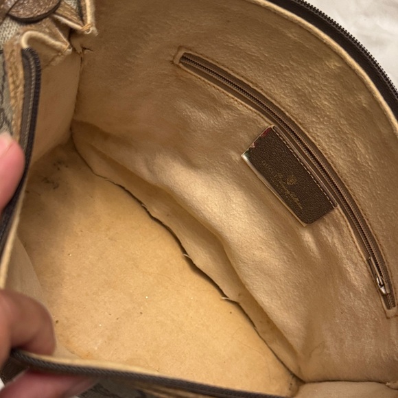 Gucci Brown and Tan Monogram Tote - Picture 7 of 10